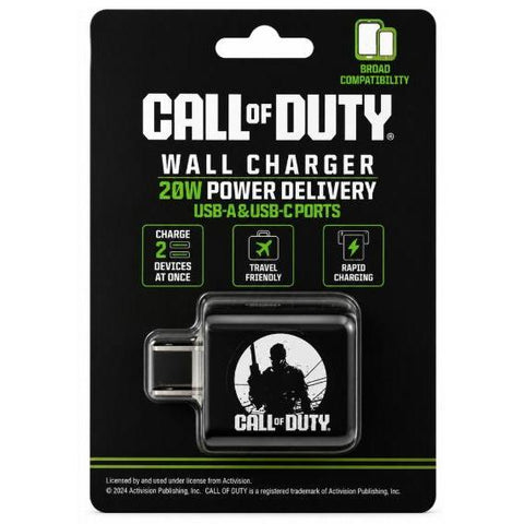 Wholesale-EWALCOD-12-ST Wall Charger with USB-A and USB-C Ports 20W-USB Wall Charger-Electro Vision Inc