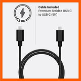 Wholesale-Eggtronic Sirius 65W Universal USB-C Laptop Charger with 6' USB-C to USB-C Cable-Laptop Charger-Egg-PABKMB65-Electro Vision Inc