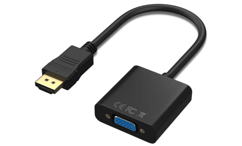 Wholesale-Electronic Necessities PAT81005BLK HDMI Male to VGA Female Adapter with Audio Transfer-HDMI Adapter-Electro Vision Inc