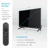 Wholesale-Element E300AE24C-G LED 720p HD 300 Series Xumo TV 24"-television-Electro Vision Inc