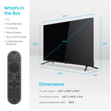 Wholesale-Element E550AE50C-G LED 4K UHD HDR 550 Series Xumo TV 50"-television-Electro Vision Inc