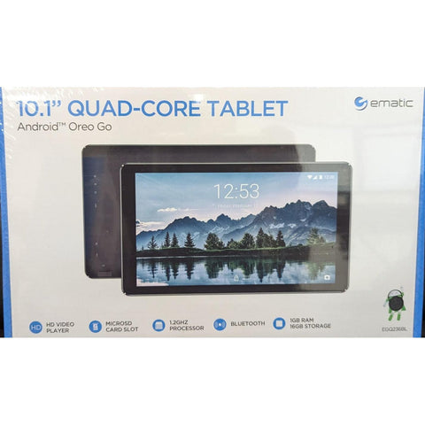 Wholesale-Ematic EGQ236 Tablet Black - 10"-Electro Vision Inc