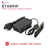 Wholesale-Ematic ETA60W Laptop Charger 60w-Electro Vision Inc