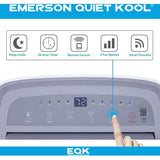 Wholesale-Emerson Portable AC, Remote Control, Cooling only , UL, Compact size with front air outlet-Airconditioner-Electro Vision Inc