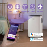 Wholesale-Emerson Portable AC, Remote Control, Cooling only, UL, Wifi+Alexa Smart Voice Control, DOE 8000 BTU, R32-Airconditioner-Electro Vision Inc