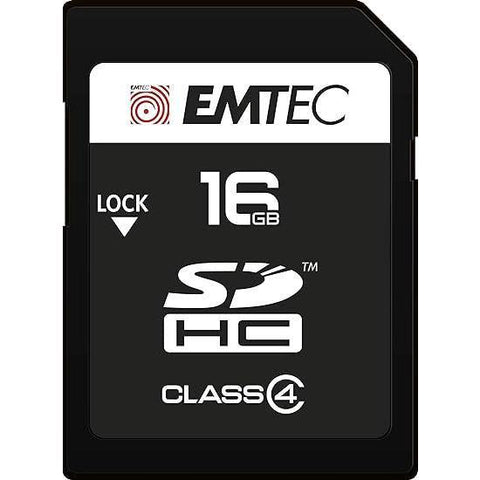 Wholesale-Emtec SD16 Class4 EliteSilver mSD - 16GB-SD Card-Electro Vision Inc