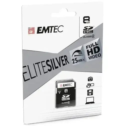 Wholesale-Emtec SD8 Class4 EliteSilver mSD - 8GB-Electro Vision Inc