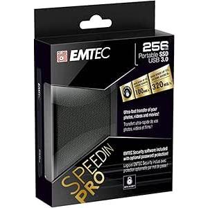 Wholesale-Emtec SSD256 Extern SSD X600 256GB - ECSSD256GX600-Electro Vision Inc