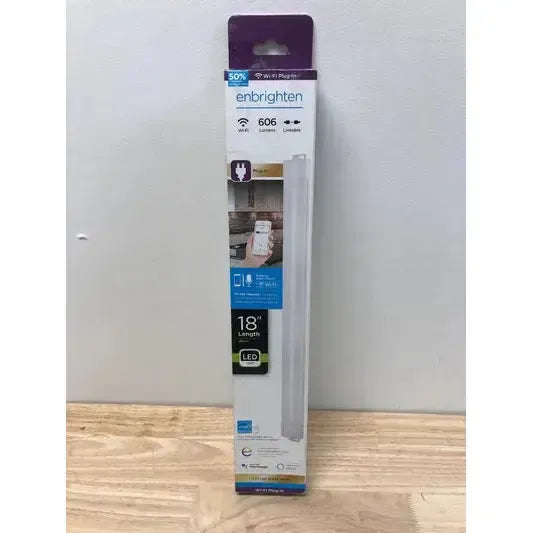 Wholesale-Enbrighten 47583T1 Dimmable Linkable LED Wi-Fi Light Fixture - 18 in.-Electro Vision Inc