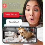 Wholesale-Energizer EIX1006BLK Smart 2K 5GHz Wi-Fi Foldable Privacy Camera w/ Light-Security Cameras-Electro Vision Inc
