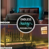 Wholesale-Energizer EOS21002RGB LED RGB Multi-Color Light Strip w/ Voice and Remote Control 5M-Light Strip-Electro Vision Inc