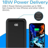 Wholesale-Energizer EU10011PQ Power Bank USB-C/ PD3.0/ SCP/VOOC Fast Charge 10K mAh-Power Bank-Electro Vision Inc