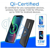 Wholesale-Energizer QE10011PQ-BK Power Bank Type C Support PD Input/Output 10k mAh-Power Bank-Electro Vision Inc