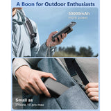 Wholesale-Enerwow PB50000 Portable-Charger-Power-Bank - 50000mAh Powerbank PD 30W-Electro Vision Inc