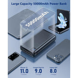 Wholesale-Enerwow PB50000 Portable-Charger-Power-Bank - 50000mAh Powerbank PD 30W-Electro Vision Inc