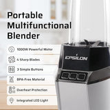 Wholesale-Epsilon GRN1000 Blender with Travel Cup - 1000 WATTS-Food Mixers & Blenders-Electro Vision Inc