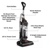 Wholesale-Eureka NEU180-RB PowerSpeed Upright Bagless Vacuum Cleaner - CERTIFIED REFURBISHED-Vacuum-Electro Vision Inc