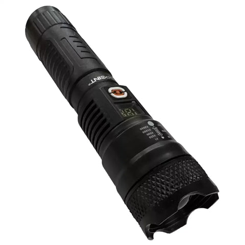 Farpoint FLR650012 500Lm/150Lm Dual Light, Digital Display Flashlight,6/Display