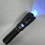 Farpoint FLR650012 500Lm/150Lm Dual Light, Digital Display Flashlight,6/Display