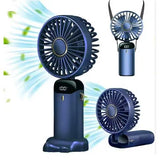 Wholesale-Fan N15 LED Digital Display Portable Fan – Adjustable Speed, Rechargeable, Compact Design-Fans-Electro Vision Inc