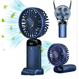 Wholesale-Fan N15 LED Digital Display Portable Fan – Adjustable Speed, Rechargeable, Compact Design-Electro Vision Inc