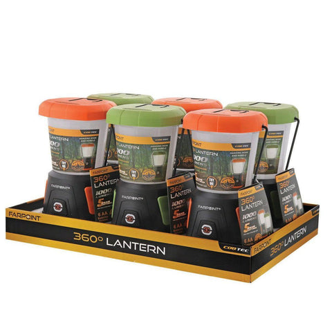 Wholesale-Farpoint FL211006 360º Lantern 1000 Lumens-Lantern-Electro Vision Inc