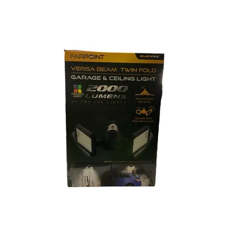 Wholesale-Farpoint FLFB220012 Versa Beam Twin Fold Garage & Ceiling Light-Electro Vision Inc
