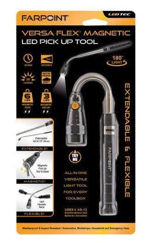 Wholesale-Farpoint FLFB2312 Versa Flex Magnetic LED Pick Up Tool-Tools-Electro Vision Inc