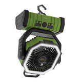 Wholesale-Farpoint FLFB25104 Dual Force 360, Rechargeable Fan / Worklight 120Lm-Worklight-Electro Vision Inc