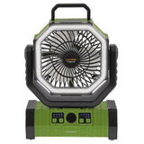 Wholesale-Farpoint FLFB25104 Dual Force 360, Rechargeable Fan / Worklight 120Lm-Worklight-Electro Vision Inc