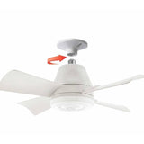 Wholesale-Farpoint FLFB45004 4500 Lumen Fan Light w/ Remote-Fans-Electro Vision Inc