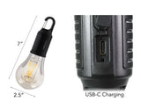 Wholesale-Farpoint FLFR33012 Clip-On Rechargeable Light Bulb-Light Bulb-Electro Vision Inc
