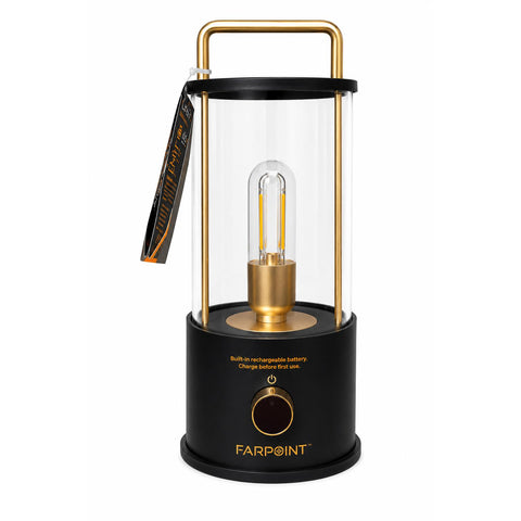Wholesale-Farpoint FLFR35506 Classic 360° 400Lm Beacon One Rechargeable Lantern 6/Tray-Rechargeable Lantern-Electro Vision Inc