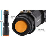Wholesale-Farpoint FLRL35612 Utility Emergency Flashlight 300Lm-Flashlight-Electro Vision Inc