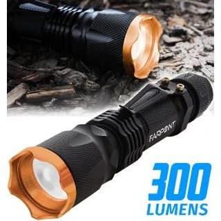 Wholesale-Farpoint FLRL35612 Utility Emergency Flashlight 300Lm-Flashlight-Electro Vision Inc