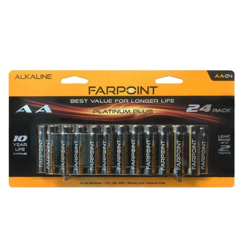 Wholesale-Farpoint FPB24AA Alkaline Battery-Electro Vision Inc