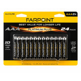 Wholesale-Farpoint FPB24AAA Alkaline Battery-Battery-Electro Vision Inc