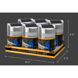 Wholesale-Farpoint WMSS25006 Steel Grid Solar Sconce Wall Light - Dusk to Dawn Outdoor Lighting-Wall Light-Electro Vision Inc