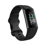 Wholesale-Fitbit GA05183-NA Charge 6 Advanced Fitness & Health Tracker - Obsidian-Fitness Tracker-Electro Vision Inc