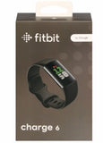 Wholesale-Fitbit GA05183-NA Charge 6 Advanced Fitness & Health Tracker - Obsidian-Fitness Tracker-Electro Vision Inc