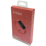 Wholesale-Fitbit Inspire2 Health & Fitness Tracker - Black/Rose-Fitness Tracker-Electro Vision Inc
