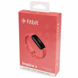Wholesale-Fitbit Inspire2 Health & Fitness Tracker - Black/Rose-Fitness Tracker-Electro Vision Inc