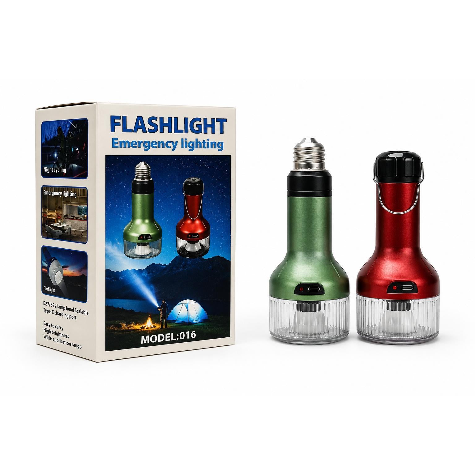 Wholesale-Flashlight 016 Type-C Charging Port-Flashlight-Electro Vision Inc