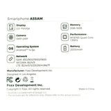 Wholesale-Foxx A55AM Smartphone 5.5" Display, 2GB RAM, 16GB Storage, Android 14 Go Edition-Cellphone-Electro Vision Inc