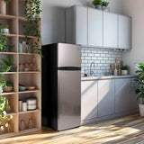 Wholesale-Frigidaire EFR780WM-SS Refrigerator, Standard Door Style, Platinum - 7.5 Cu. ft.-Refrigerator-Electro Vision Inc