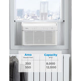 Wholesale-Frigidaire FHWC054TE1 Window Room Air Conditioner 5,000 BTU - White-Air Conditioner-Electro Vision Inc