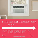 Wholesale-Frigidaire FHWW084TE1 Window Room Air Conditioner with Wi-Fi 8,000 BTU-Air Conditioner-Electro Vision Inc