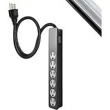 Wholesale-GE 47223 Surge Protector 6-Outlet Extension Cord - 2 Ft-Electro Vision Inc