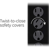 Wholesale-GE 47224 Surge Protector 6-Outlet Extension Cord 3 ft-Surge Protector-Electro Vision Inc