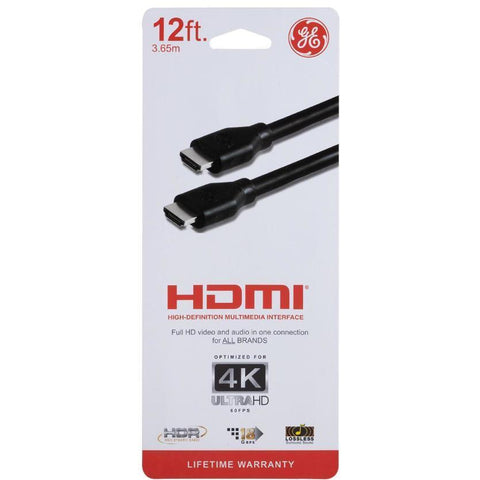 Wholesale-GE 83799-SI HDMI 2.0 Cable, 12FT-HDMI Cables-Electro Vision Inc